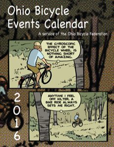 Cover: 2016 Ohio Bicycle Events Calendar