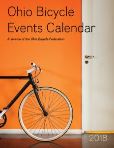 Image: Cover of the 2018 Ohio Bicycle Events Calendar