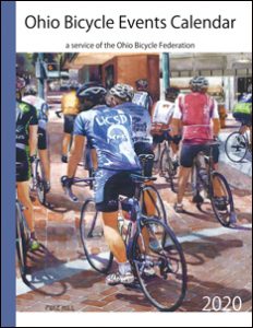 Cover of the 2020 Ohio Bicycle Events Calendar